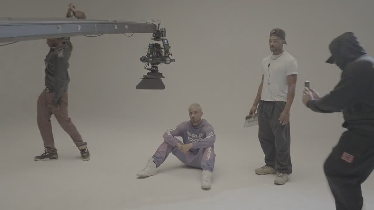 Quincy Brown on set — The Last Delivery (BTS · Jay Flix)